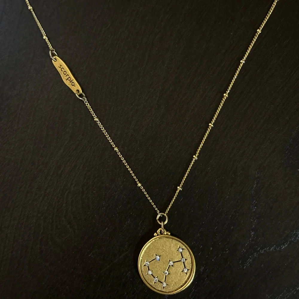 LIKE NEW Scorpio Constellation Necklace - Sequin Brand - Picture 6 of 8